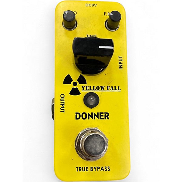 Used Donner Yellow Fall Effect Pedal