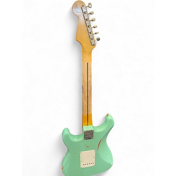 Used 2023 Fender B2 Ltd Fat '50S Stratocaster Relic Seafoam Green Solid Body Electric Guitar
