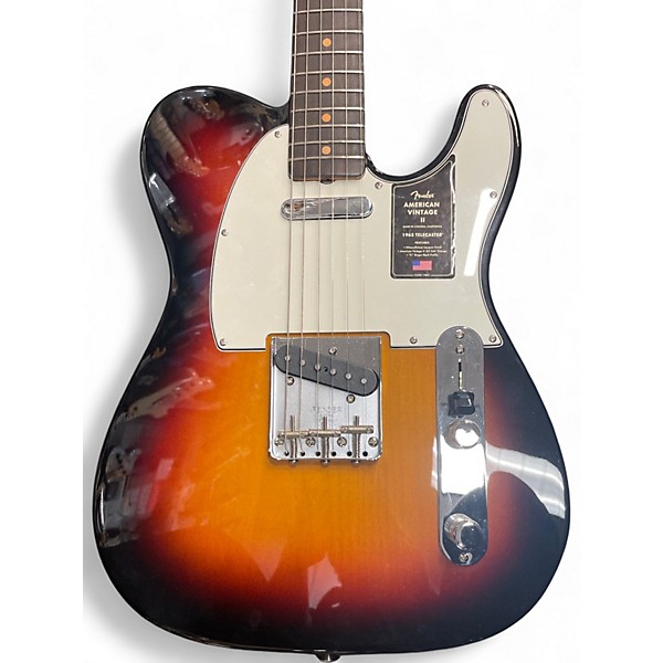 Used Fender American Vintage II 1963 Telecaster Sunburst Solid Body Electric Guitar