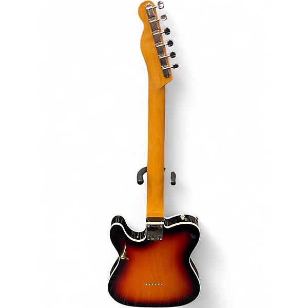 Used Fender 1962 American Vintage Telecaster Custom 3 Color Sunburst Solid Body Electric Guitar