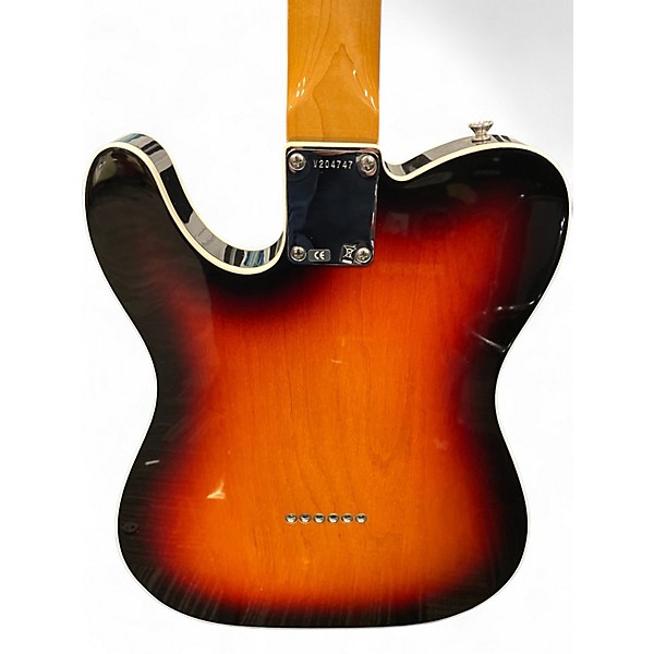 Used Fender 1962 American Vintage Telecaster Custom 3 Color Sunburst Solid Body Electric Guitar