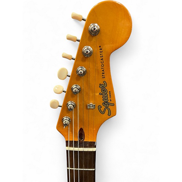 Used Squier Classic Vibe 1960S Stratocaster Electron Blue Metallic Solid Body Electric Guitar