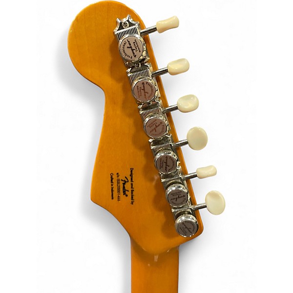 Used Squier Classic Vibe 1960S Stratocaster Electron Blue Metallic Solid Body Electric Guitar