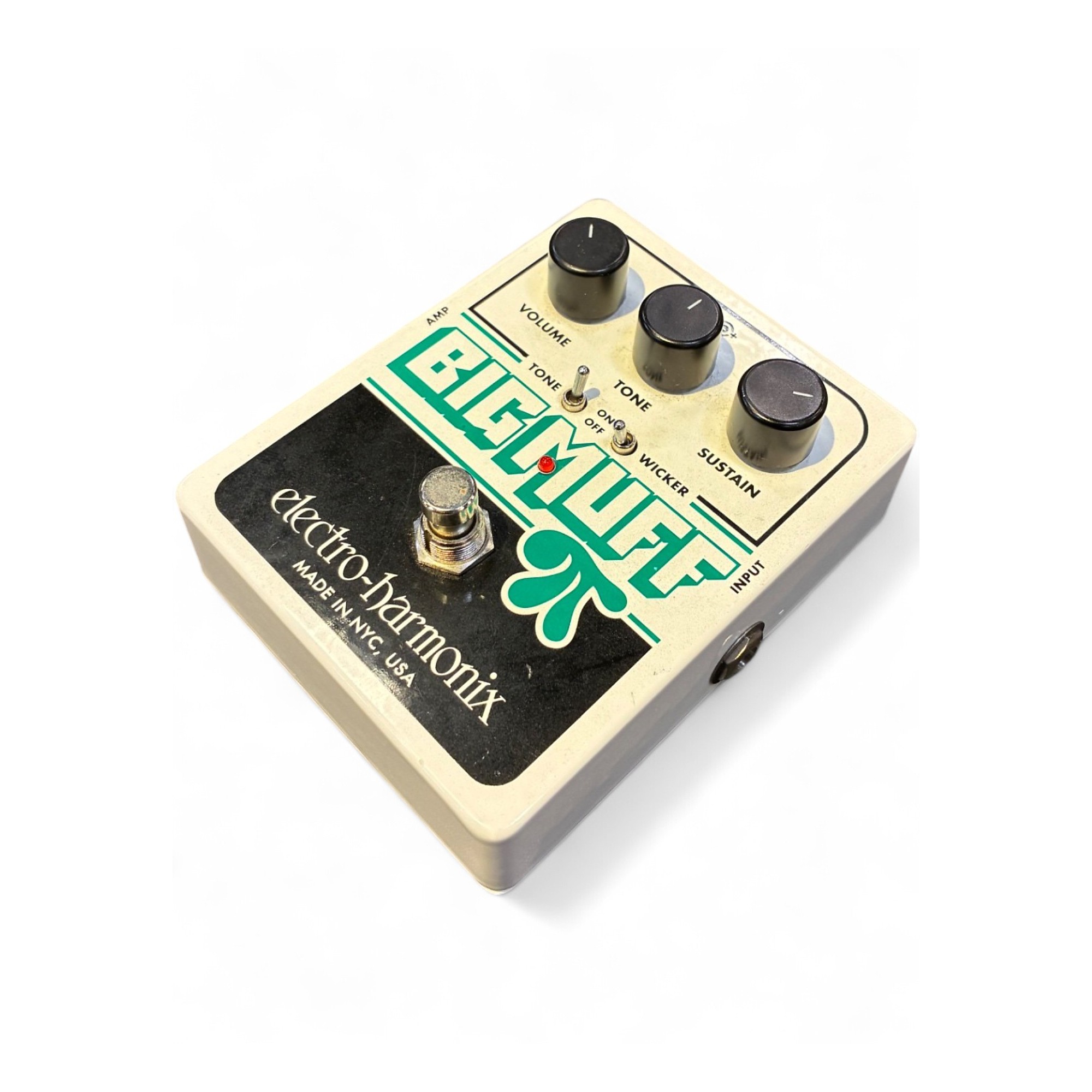 Used Electro-Harmonix Big Muff Tone Wicker Distortion Effect Pedal