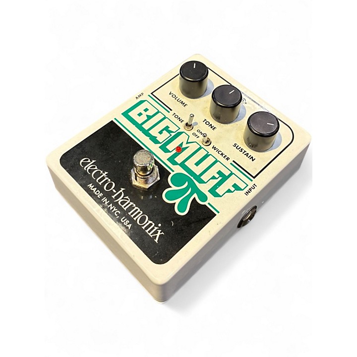Used Electro-Harmonix Big Muff Tone Wicker Distortion Effect Pedal