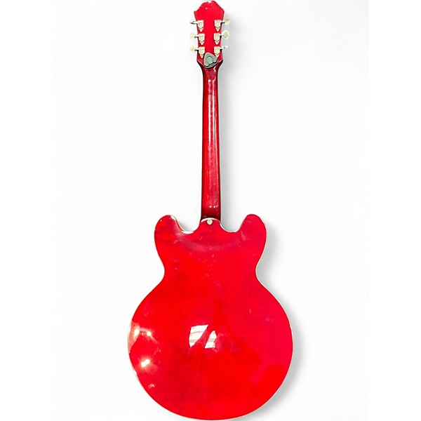 Used Epiphone Dot Candy Apple Red Hollow Body Electric Guitar