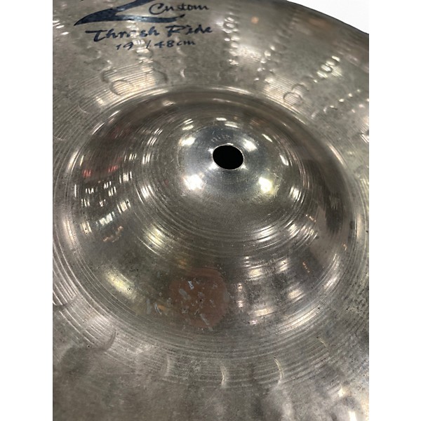 Used Zildjian 19in Z Custom Thrash Ride Cymbal