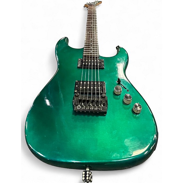 Used Series10 superstrat Emerald Green Solid Body Electric Guitar