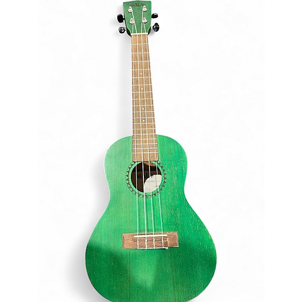 Used Kala Meranti Green Ukulele