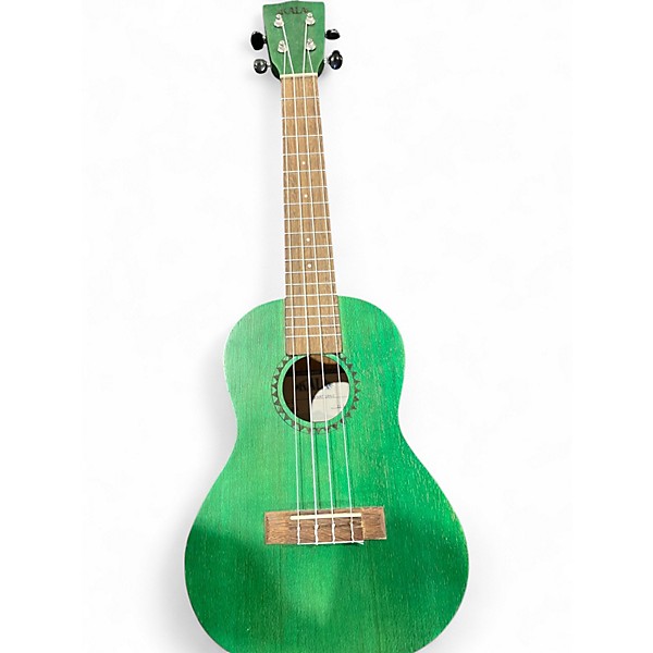 Used Kala Meranti Green Ukulele