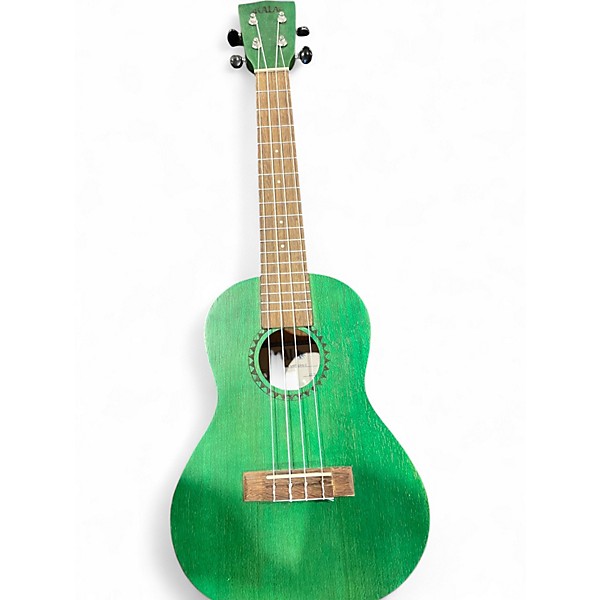 Used Kala Meranti Green Ukulele