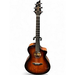 Used Breedlove Pursuit Concert Tiger Eye Acoustic Electric Guitar