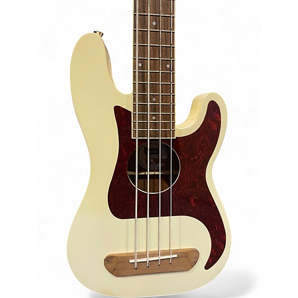 Used Fender Fullerton Precision Bass Olympic White Ukulele