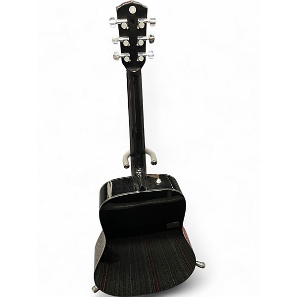 Used Fender CD60 Dreadnought Black Acoustic Guitar