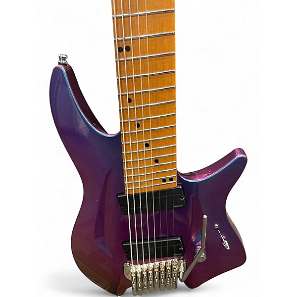 Used Aristides H/08 Purple Solid Body Electric Guitar