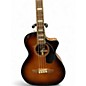 Used Fender Kingman Acoustic Electric Bass Sunburst Acoustic Bass Guitar