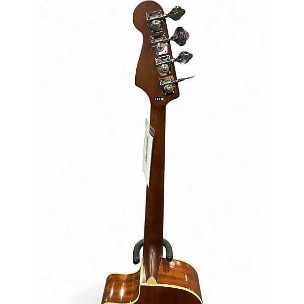 Used Fender Kingman Acoustic Electric Bass Sunburst Acoustic Bass Guitar