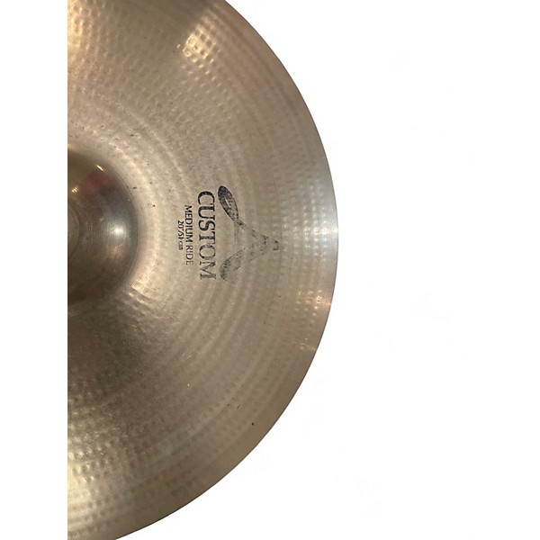 Used Zildjian 20in A CUSTOM MEDIUM RIDE Cymbal