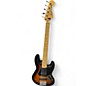 Used Fender Deluxe Active Jazz Bass V 5 String 2 Color Sunburst Electric Bass Guitar thumbnail
