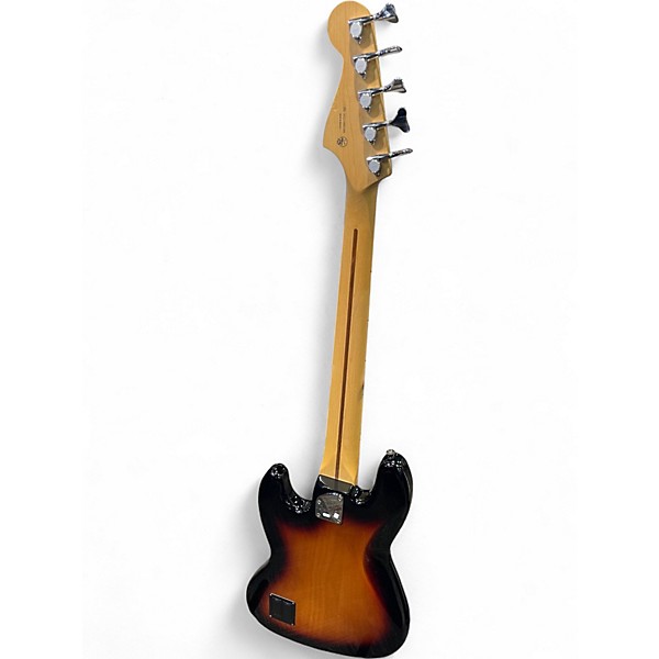 Used Fender Deluxe Active Jazz Bass V 5 String 2 Color Sunburst Electric Bass Guitar