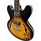 Used Gibson ES335 Satin Tobacco Sunburst Hollow Body Electric Guitar