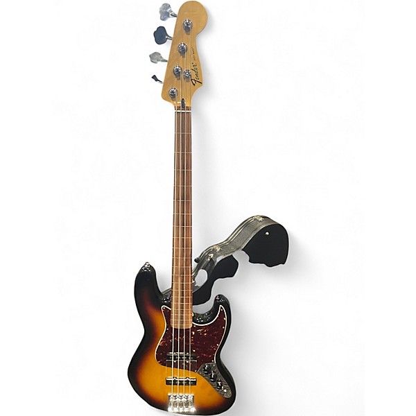 Used Fender Player Jazz Bass 3 Color Sunburst Electric Bass Guitar