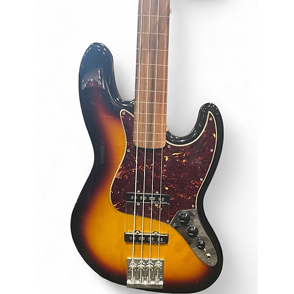 Used Fender Player Jazz Bass 3 Color Sunburst Electric Bass Guitar