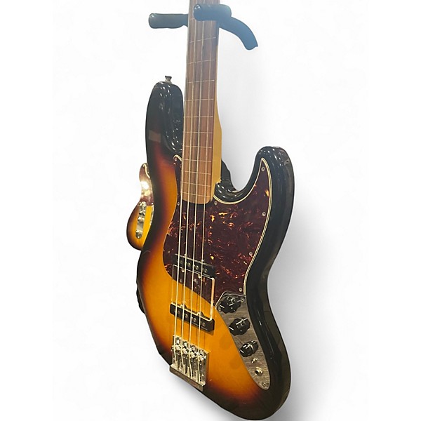 Used Fender Player Jazz Bass 3 Color Sunburst Electric Bass Guitar