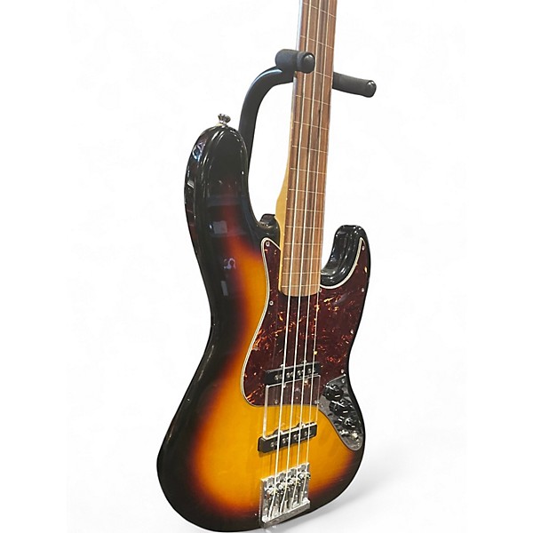 Used Fender Player Jazz Bass 3 Color Sunburst Electric Bass Guitar