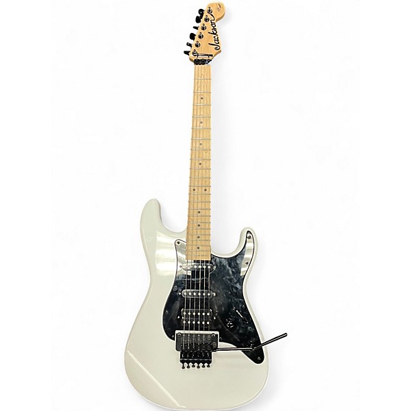 Used Jackson Adrian Smith Signature Arctic White Solid Body Electric Guitar