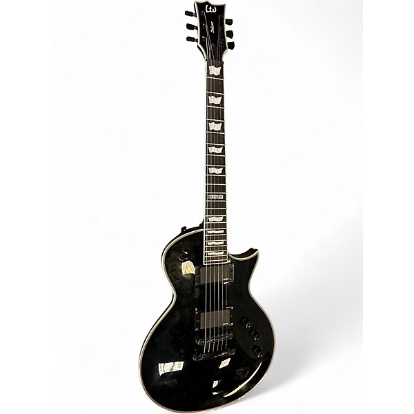 Used ESP LTD EC100T CTM Black Solid Body Electric Guitar