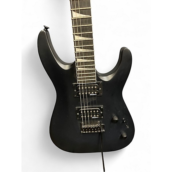 Used Jackson JS22 Dinky Black Solid Body Electric Guitar