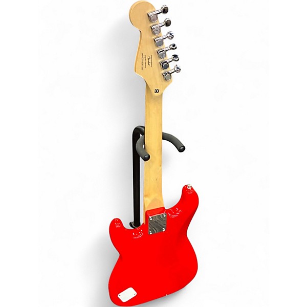 Used Squier Mini Affinity Stratocaster Red Electric Guitar
