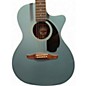Used Fender California Newporter Player Acoustic-Electric Guitar Ocean Turquoise Acoustic Electric Guitar