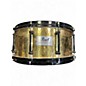 Used Pearl 14in HAMMERED BRASS Gold Drum thumbnail
