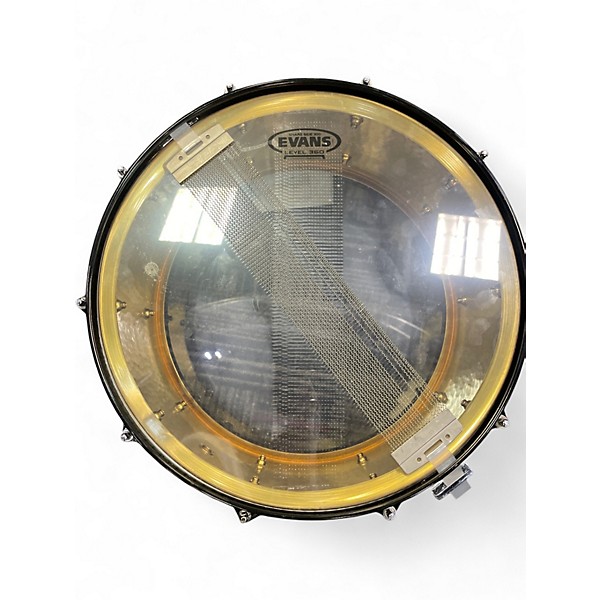 Used Pearl 14in HAMMERED BRASS Gold Drum