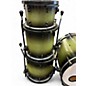 Used 2016 Spaun 4 Piece Custom Series Royal Olive Drum Kit