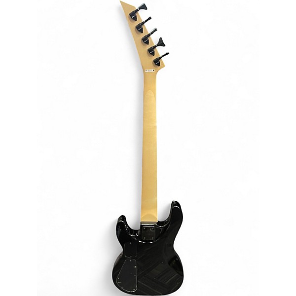 Used Jackson JS3V Concert 5 String Trans Black Electric Bass Guitar