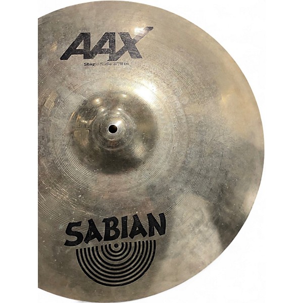 Used SABIAN 20in AAX Stage Ride Cymbal
