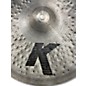 Used Zildjian 15in K Custom Dark Thin Crash Cymbal