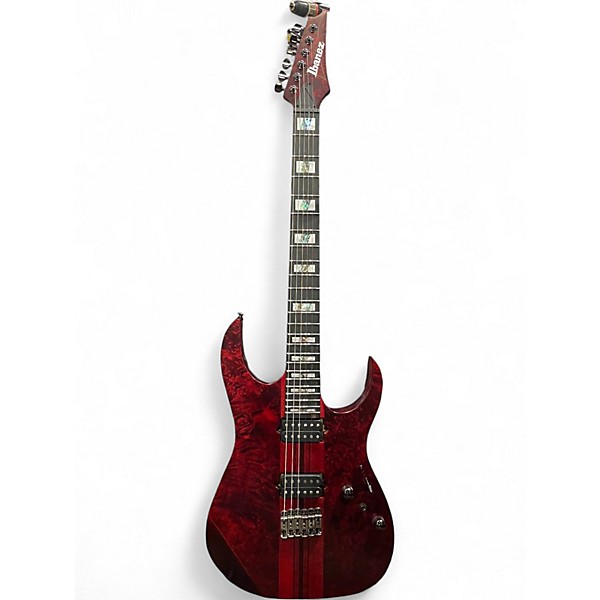 Used Ibanez RGT1221PB Wine Red Solid Body Electric Guitar