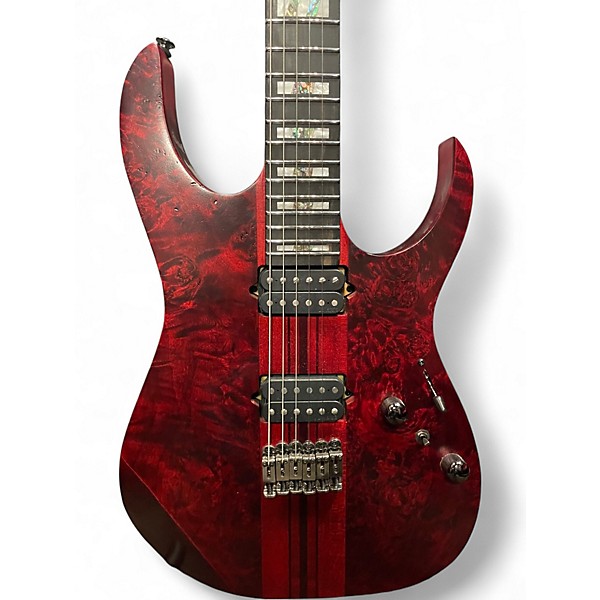 Used Ibanez RGT1221PB Wine Red Solid Body Electric Guitar