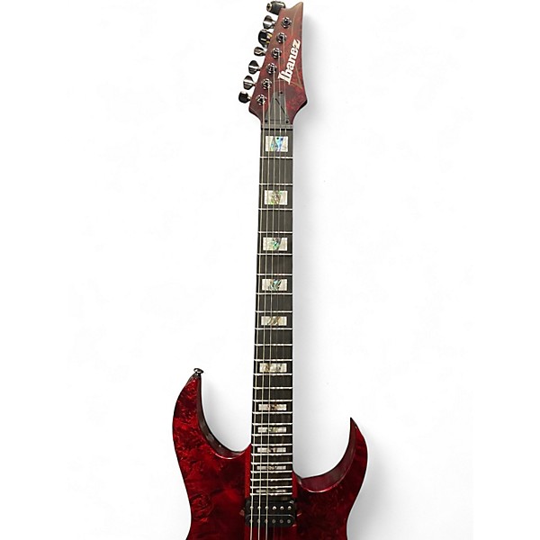 Used Ibanez RGT1221PB Wine Red Solid Body Electric Guitar