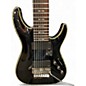 Used Schecter Guitar Research Hellraiser C8 8 Floyd Rose Black Solid Body Electric Guitar