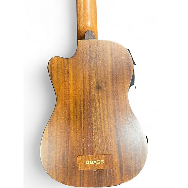 Used Kala Hutch Hutchinson Signature U-Bass Natural Acoustic Bass Guitar