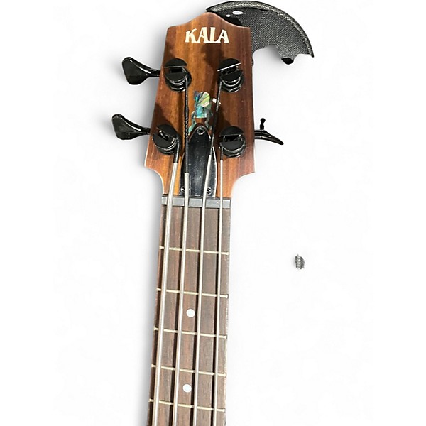 Used Kala Hutch Hutchinson Signature U-Bass Natural Acoustic Bass Guitar