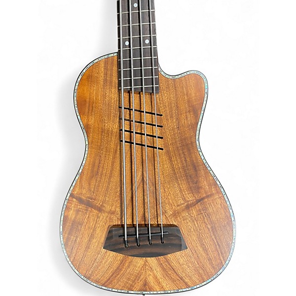 Used Kala Hutch Hutchinson Signature U-Bass Natural Acoustic Bass Guitar
