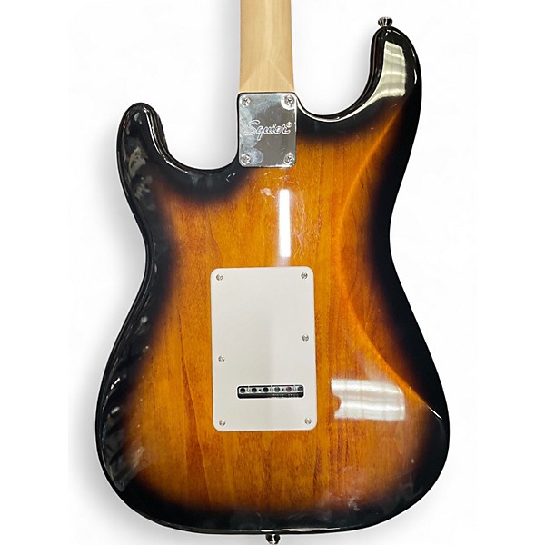 Used Squier SONIC STRATOCASTER Sunburst Solid Body Electric Guitar