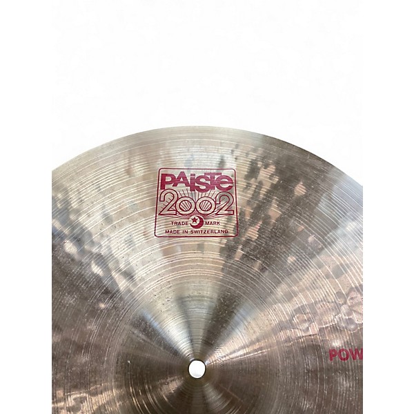 Used Paiste 20in 2002 Power Ride Cymbal