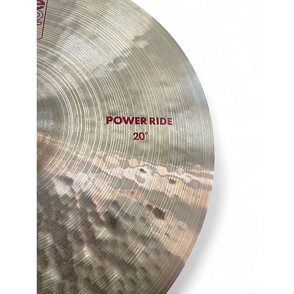 Used Paiste 20in 2002 Power Ride Cymbal